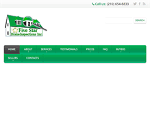 Tablet Screenshot of homeinspectorsinsanantonio.com